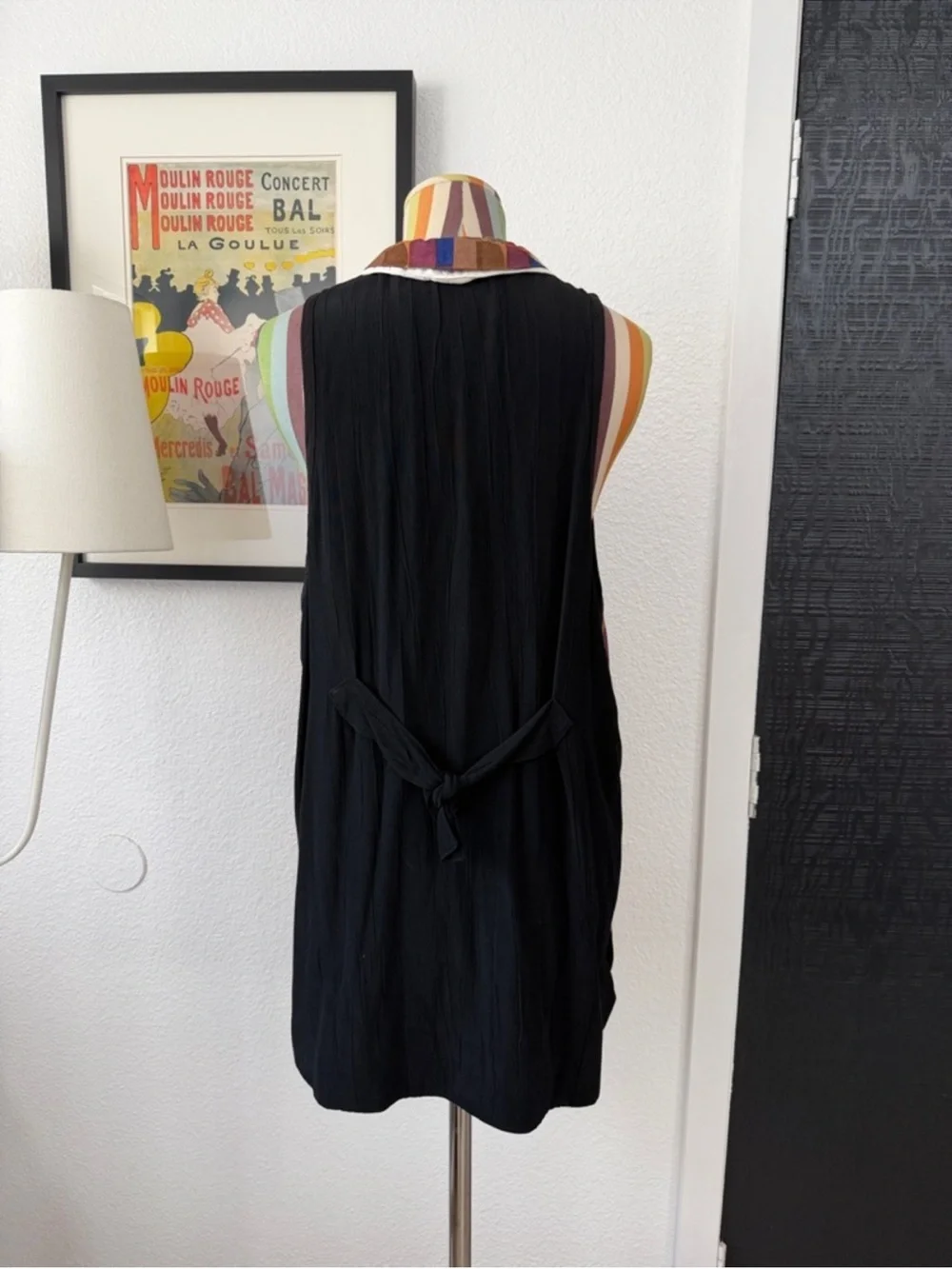 Vintage Janice McCarty Colorful Checkered Oversized Vest - Picture 6 of 8